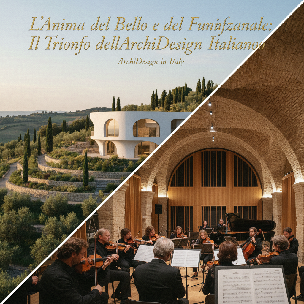 L'Anima del Bello e del Funzionale: Il Trionfo dell'ArchiDesign Italiano