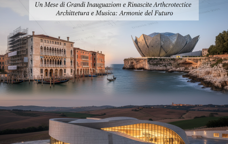 ArchiDesign Italia: Dicembre 2025, un Mese di Grandi Inaugurazioni e Rinascite Architettoniche
