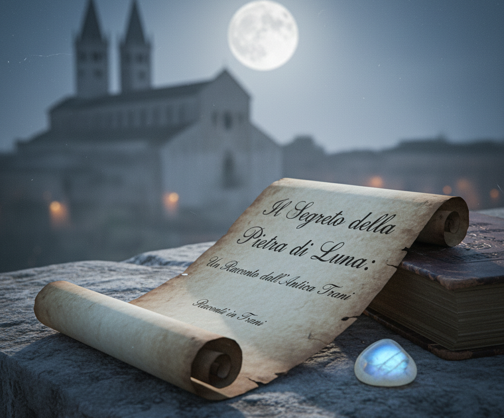 Il Segreto della Pietra di Luna: Un Racconto dall'Antica Trani