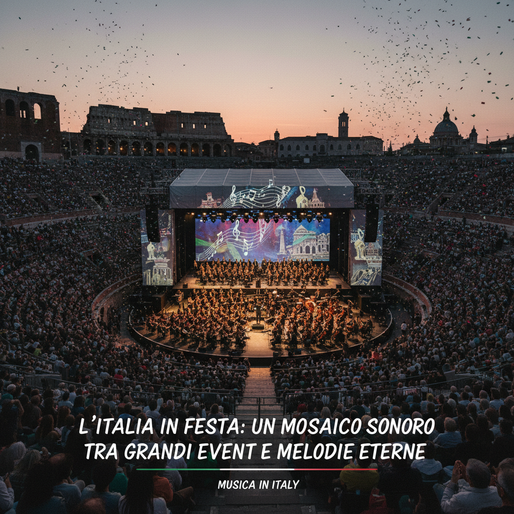 L'Italia in Festa: Un Mosaico Sonoro tra Grandi Eventi e Melodie Eterne