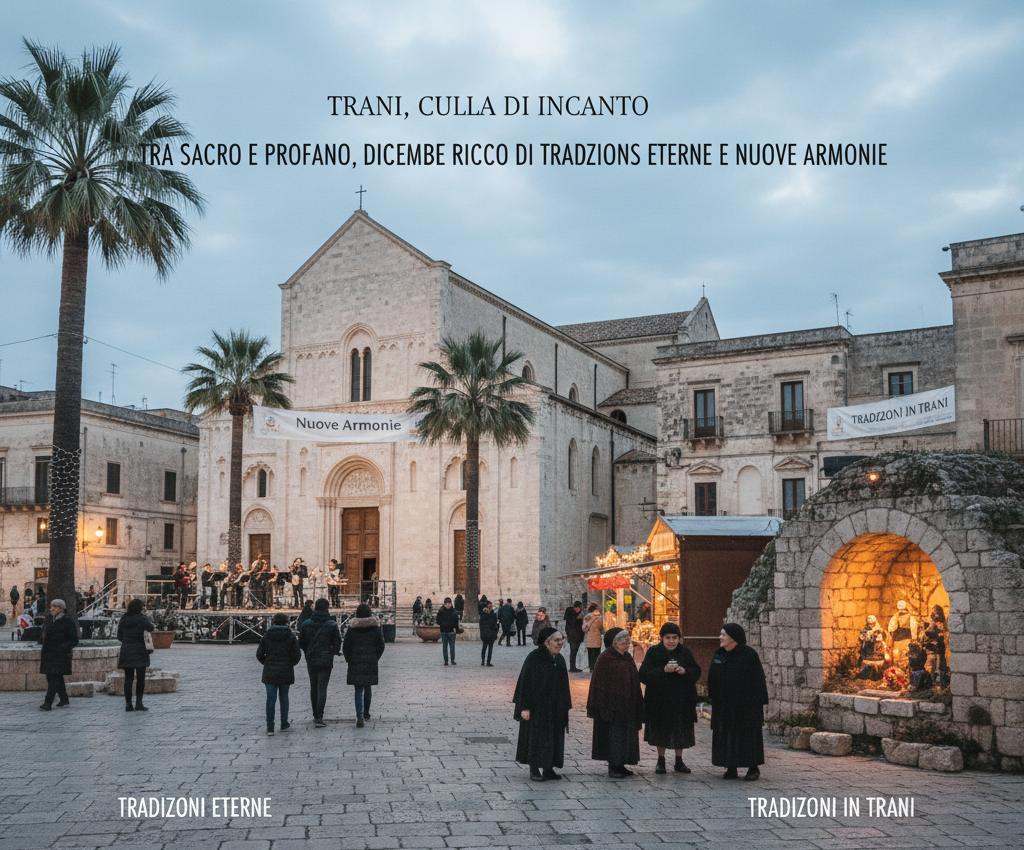 Trani, Culla di Incanto: Tra Sacro e Profano, un Dicembre Ricco di Tradizioni Eterne e Nuove Armonie