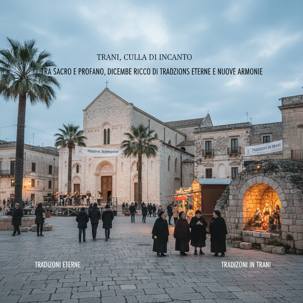 Trani, Culla di Incanto: Tra Sacro e Profano, un Dicembre Ricco di Tradizioni Eterne e Nuove Armonie