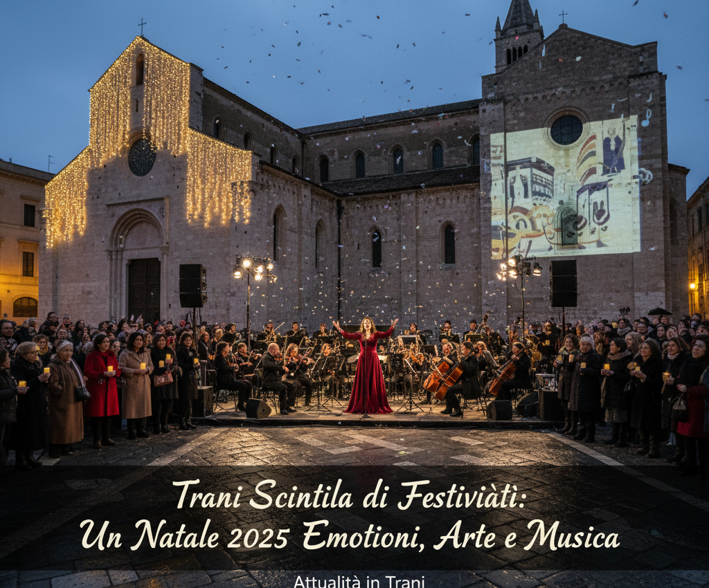 Trani Scintilla di Festività: Un Natale 2025 Ricco di Emozioni, Arte e Musica