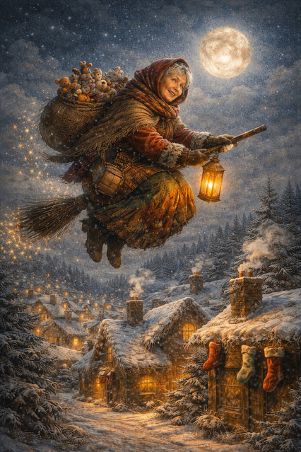 di Carmelina Rotundo Auro - Quando nasce la BEFANA? Ma chi è la BEFANA?