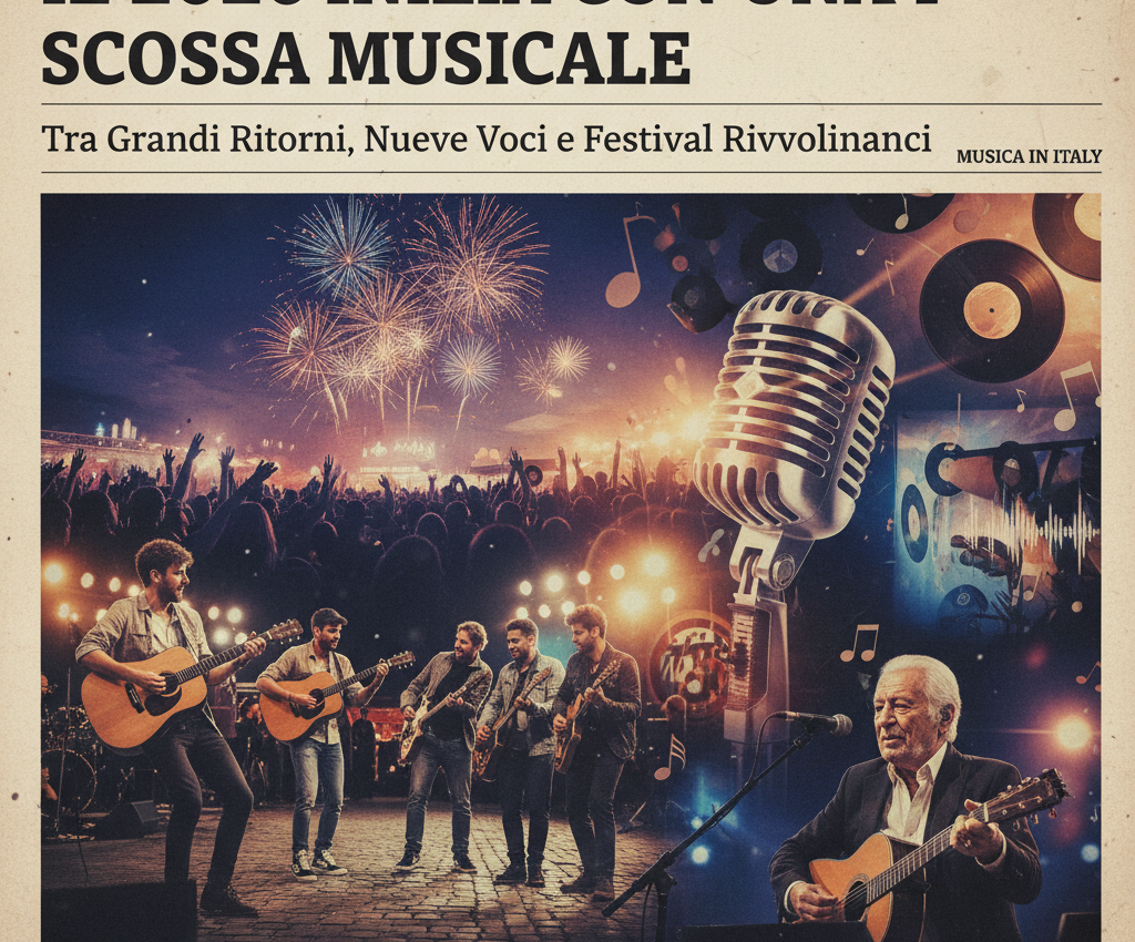 Il 2026 Inizia con una Scossa Musicale: Tra Grandi Ritorni, Nuove Voci e Festival Rivoluzionari