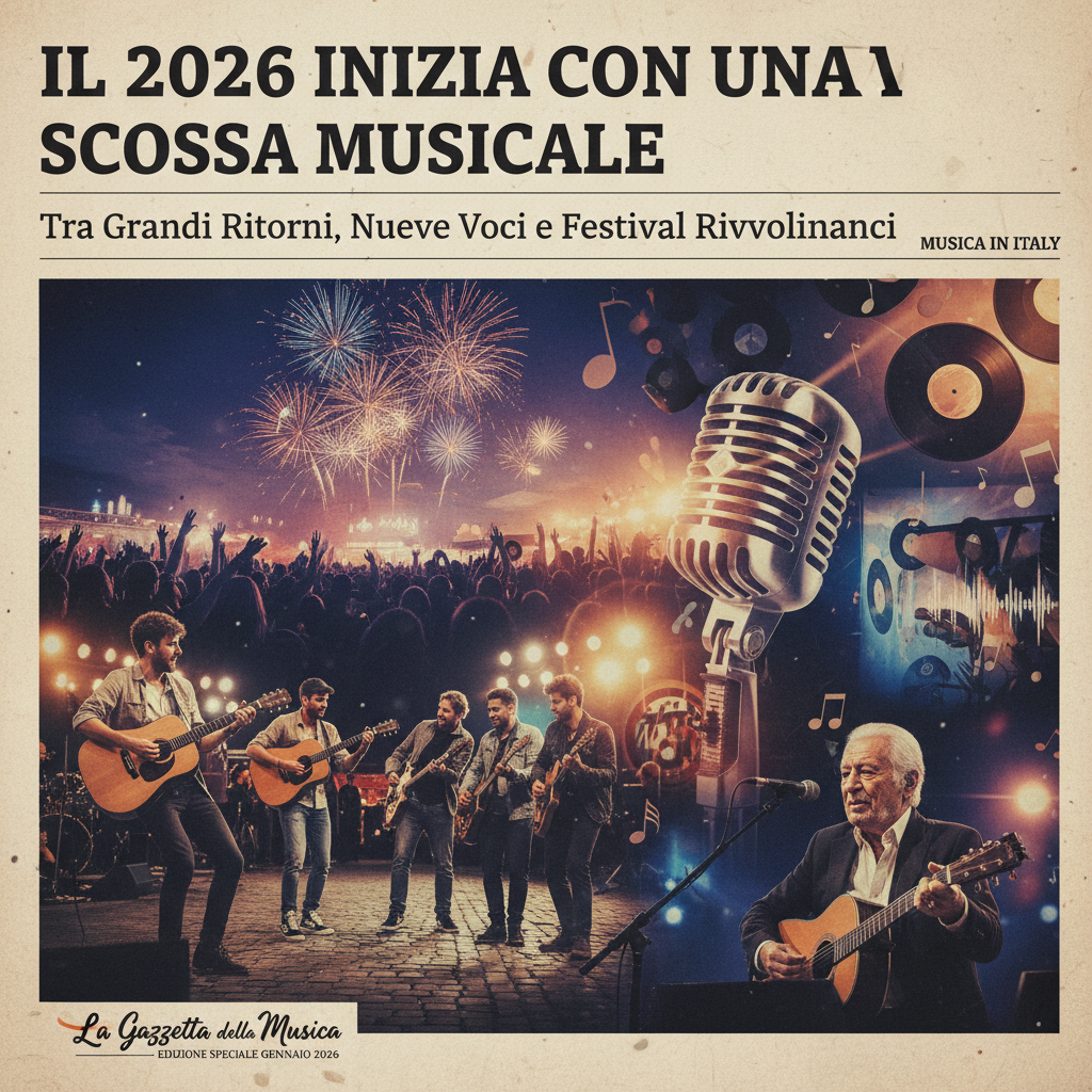 Il 2026 Inizia con una Scossa Musicale: Tra Grandi Ritorni, Nuove Voci e Festival Rivoluzionari