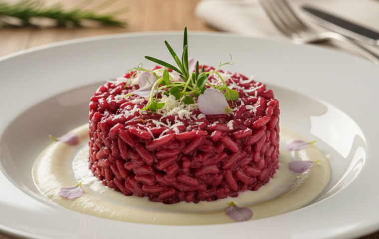 Il Fiore d'Inverno nel Piatto: L'Arte del Risotto al Radicchio Tardivo e la Scienza della Mantecatura