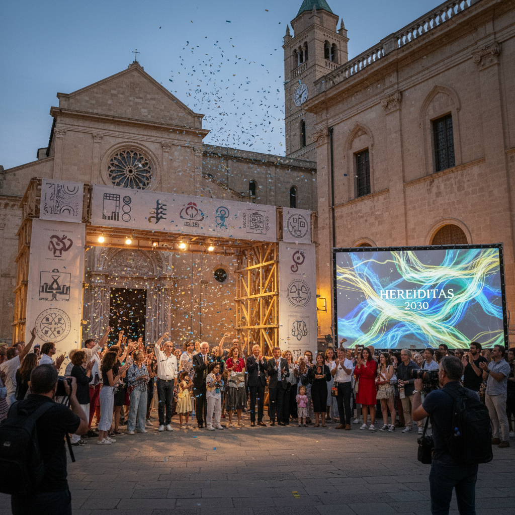 L'Italia riparte dal Sud: Trani inaugura il 'Decennio della Cultura Mediterranea' con il rivoluzionario progetto 'Hereditas 2030'
