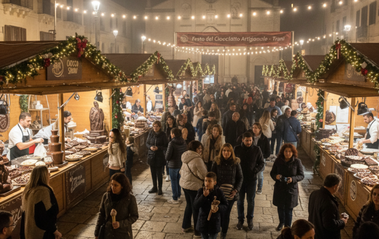 Un nuovo "Ciocco Show" incanta la BAT: dopo Bisceglie, a Trani arriva la grande Festa del Cioccolato Artigianale