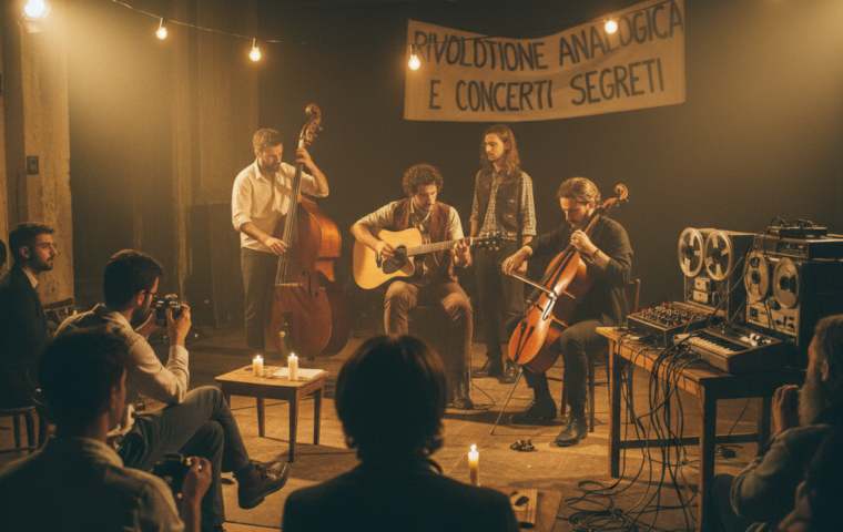Rivoluzione Analogica e Concerti Segreti: L'Onda 'Neo-Acustica' che Sta Ridefinendo la Musica in Italia