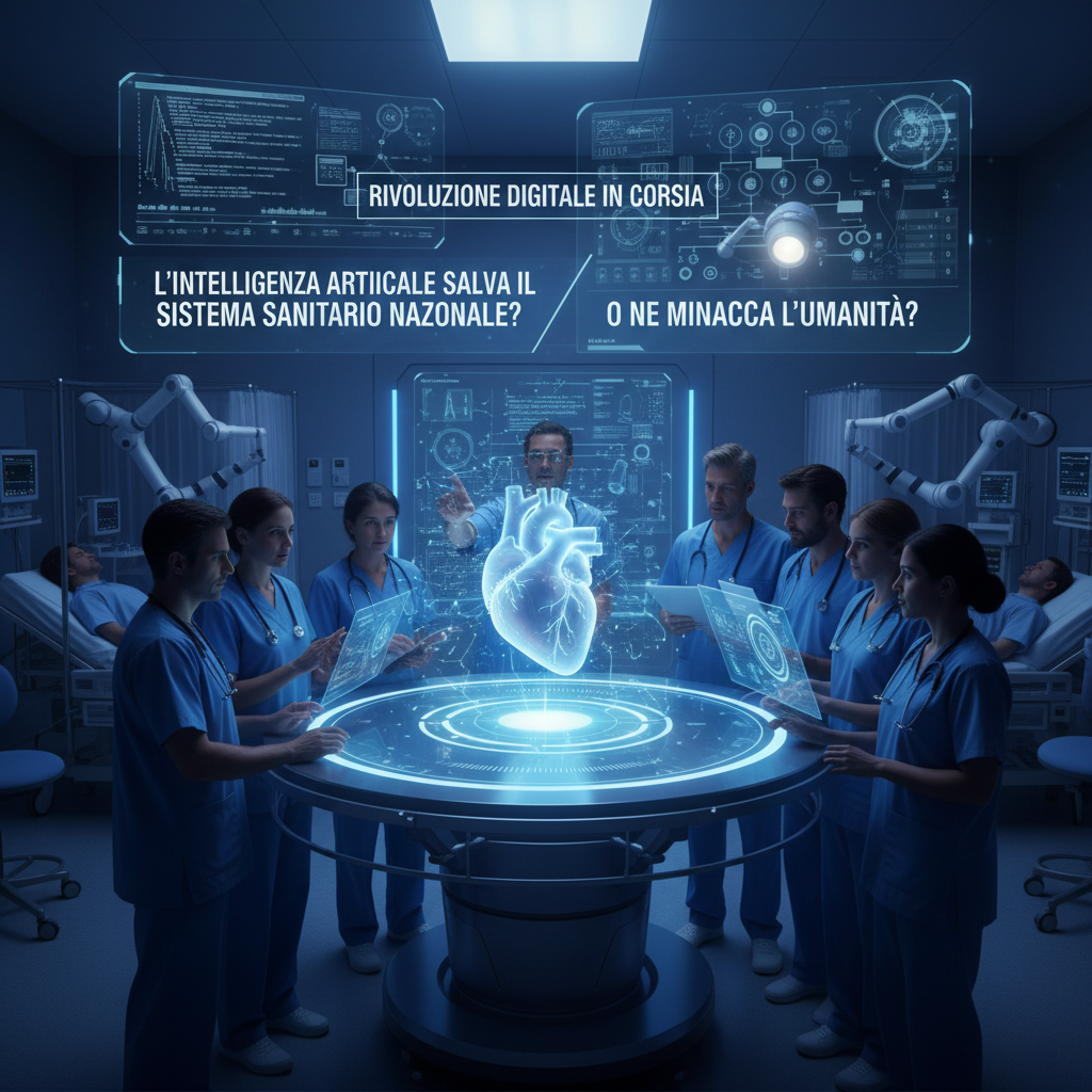 Rivoluzione Digitale in Corsia: L'Intelligenza Artificiale Salva il Sistema Sanitario Nazionale o ne Minaccia l'Umanità?