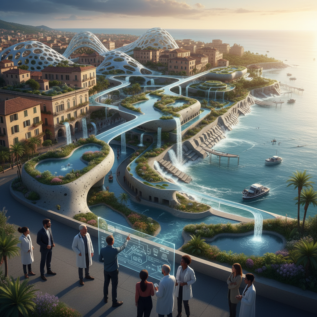 La Città Spugna e l'Architettura Liquida: Come l'Italia Ridisegna le Coste e gli Spazi Urbani nel 2026