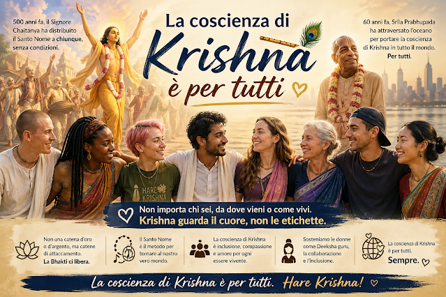 "La coscienza di Krishna è per tutti" di Ramananda Das