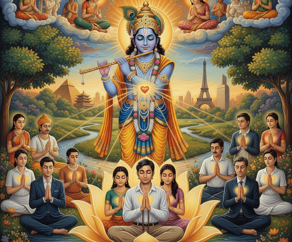 La Coscienza di Krishna: Un Ponte Spirituale nel Cuore del Mondo Contemporaneo