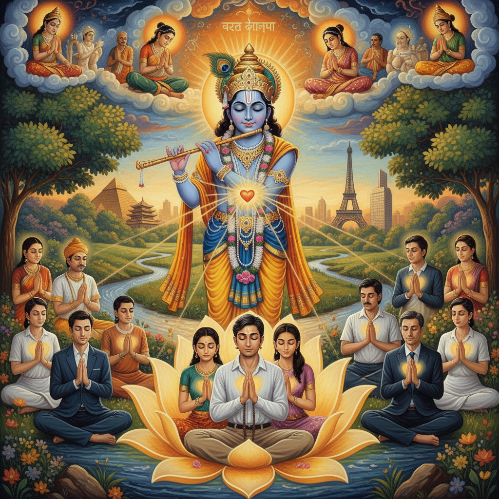 La Coscienza di Krishna: Un Ponte Spirituale nel Cuore del Mondo Contemporaneo