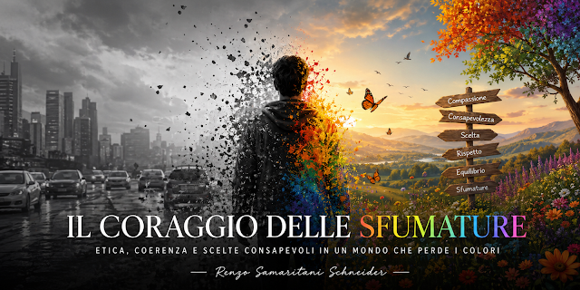 "Le sfumature perdute: tra etica, coerenza e il coraggio di non essere perfetti" di Renzo Samaritani Schneider