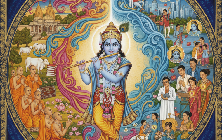 L'Eterno nel Divenire: La Coscienza di Krishna in Dialogo con il Mondo Contemporaneo