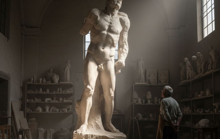Il Silenzio della Materia: Il "Non-Finito" di Michelangelo e la Liberazione dell'Anima dalla Pietra