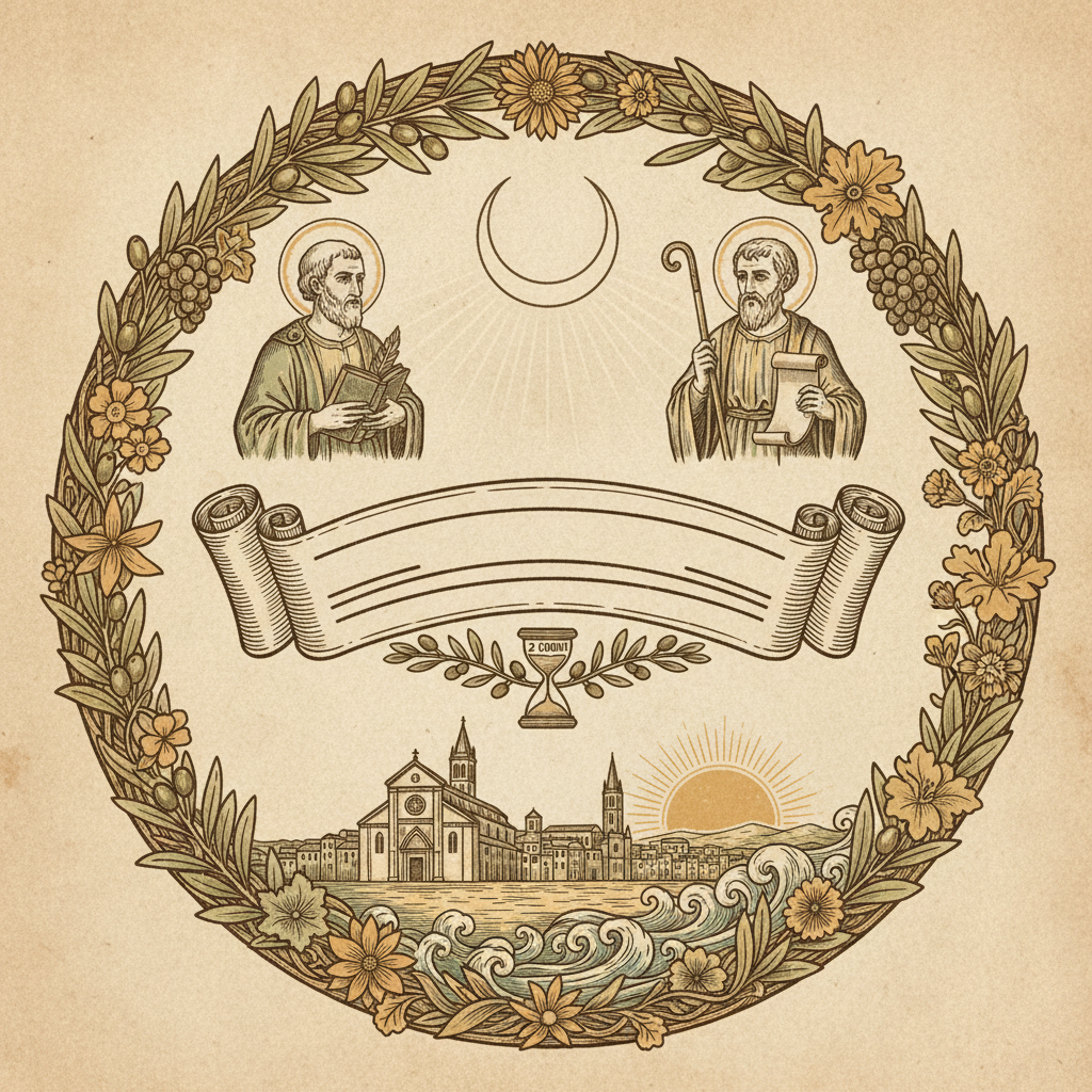 L'Almanacco di Trani Italia News: Verso l'Epilogo di Maggio tra l'Evangelizzazione di Sant'Agostino, la Saggezza di San Germano e la Luce della Luna Crescente