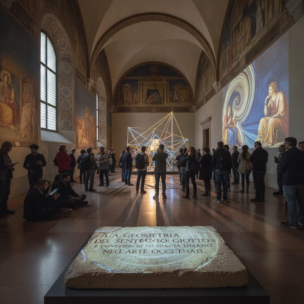 La Geometria del Sentimento: Giotto e l'Invenzione dello Spazio Umano nell'Arte Occidentale