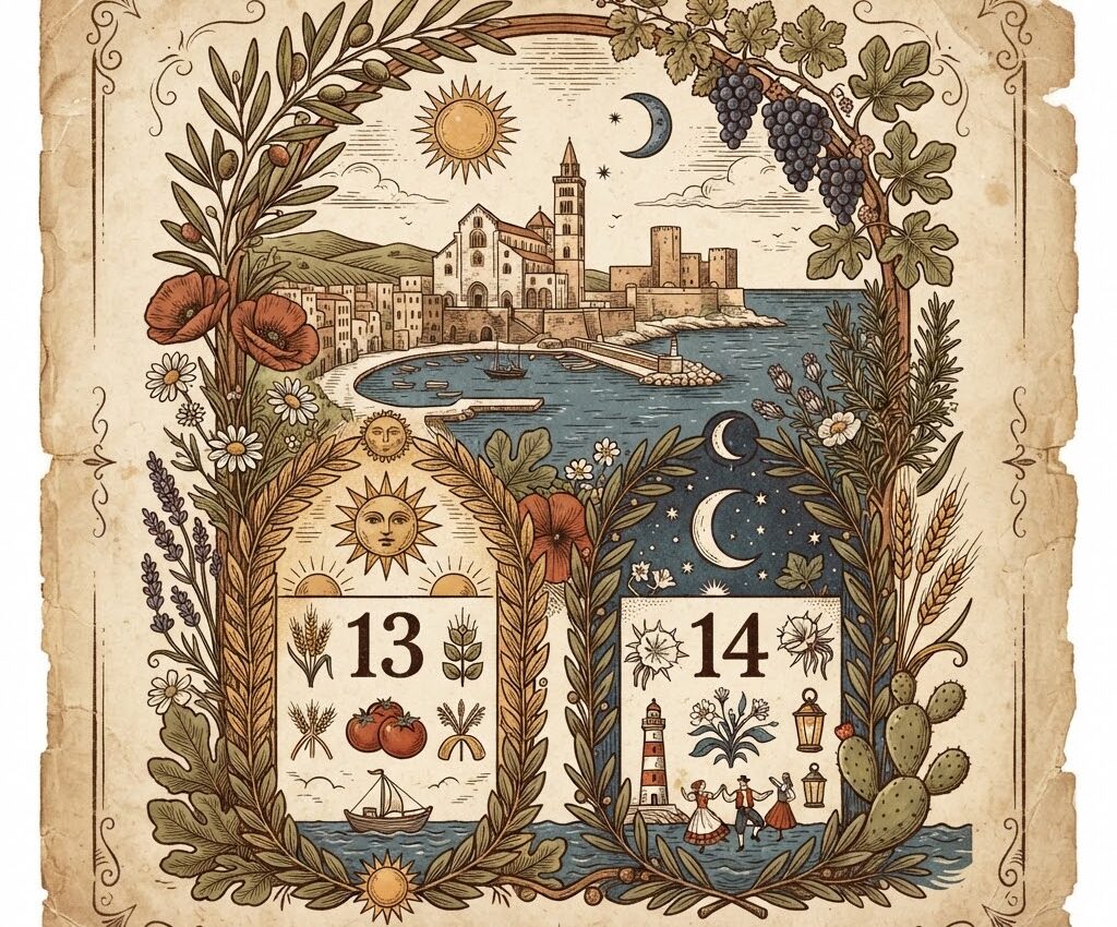 I Sentieri del Sole e le Voci del Mare: L'Almanacco di Trani Italia News per il 13 e 14 Agosto 2026