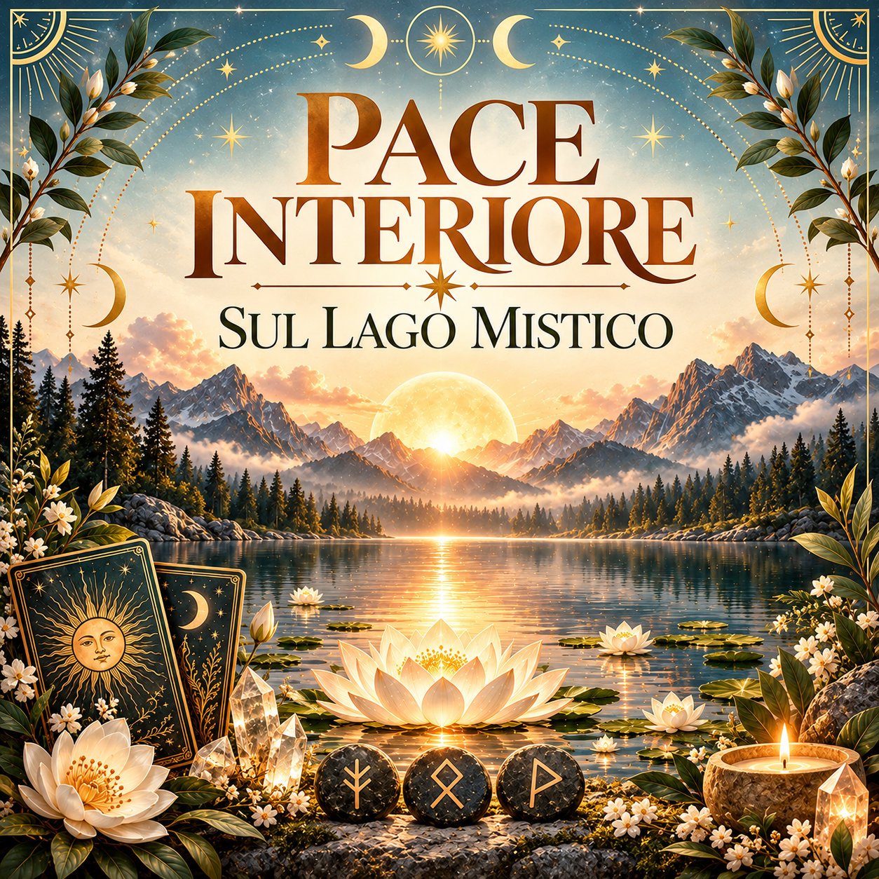 Copertina illustrativa generata con IA per Pace Interiore